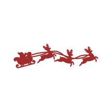 Christmas Santa Sleigh Reindeer Gifts Eve Winter