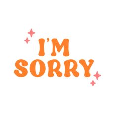 I'm Sorry Sparkle