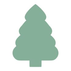 Christmas Tree Doodle Hand Drawn Winter