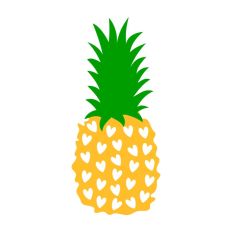 Heart Pineapple