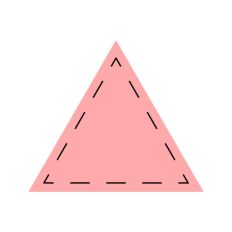 Dashed Triangle