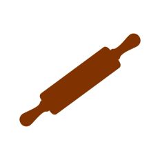 Wooden Rolling Pin Baking Cooking Utensil