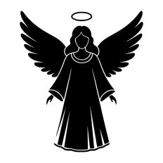 Angel Wings Halo Christmas Christian Jesus Religion Church