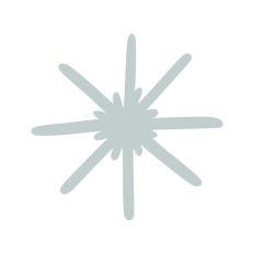 Snowflake Doodle Sketch Christmas Winter
