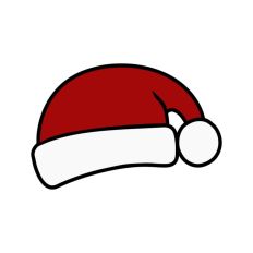 Santa Claus Hat Christmas Festive 