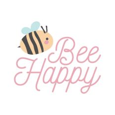 Bee Happy Bug Buzzy Bumble Insect Quote