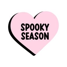 Spooky Season Halloween Heart