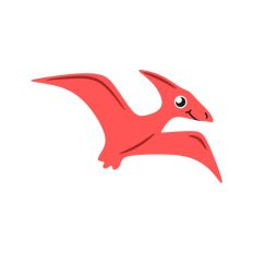 Cute Flying Dinosaur