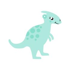 Dino with Flower
