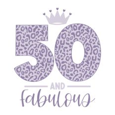 50 & Fabulous Leopard Print