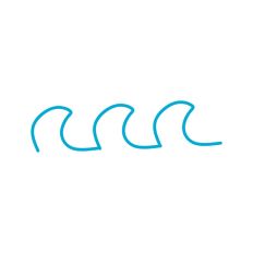 Ocean Waves Doodle