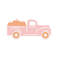 Fall Autumn Pumpkin Truck Halloween