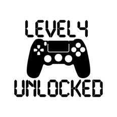 Level 4 Unlocked, Birthday Gamer