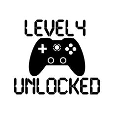 Gamer Birthday Level 4 Unlocked