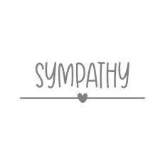 Sympathy Heart Underline