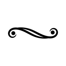 Decorative Swirl with Dots