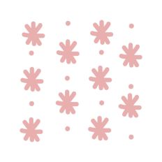Star Doodles in Lines with Dots