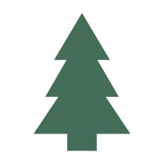 Christmas Tree Doodle Hand Drawn Winter