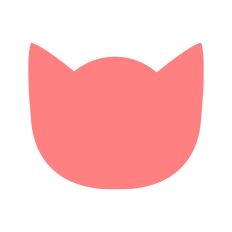 Cat Head Shape