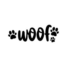 Woof Puppy Dog Pet Mom Dad Animal Lover Pets Dogs