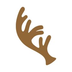 Reindeer Buck Stag Deer Antler Christmas Santa Sleigh