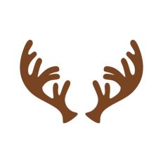 Reindeer Buck Stag Deer Antler Christmas Santa Sleigh