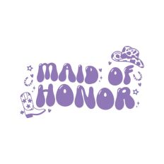 Maid Of Honor Cowgirl Rodeo Hen Party