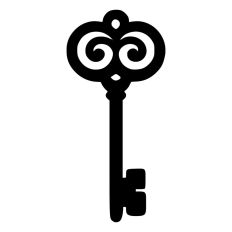 Vintage Ornate Key Old Fashioned