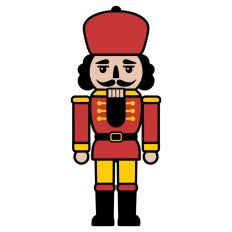 Nutcracker Christmas Festive Holiday Snowflake
