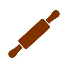 Wooden Rolling Pin Baking Cooking Utensil