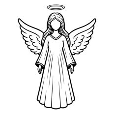 Angel Wings Halo Christmas Christian Jesus Religion Church