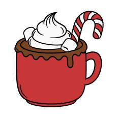 Hot Cocoa Christmas Festive Drink Winter