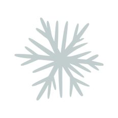 Snowflake Doodle Sketch Christmas Winter