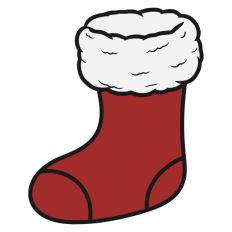 Christmas Stocking Fireplace Gifts Santa