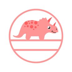 Round Dinosaur