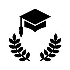 Laurel Wreath Graduation Cap 