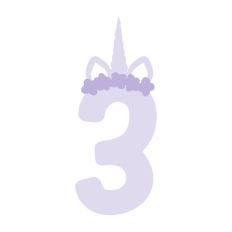 Unicorn Number 3 Three