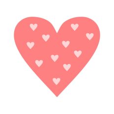 Heart with Heart Pattern