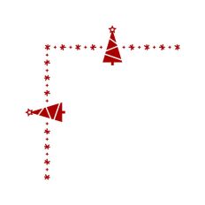 Christmas Tree Winter Frame Border Background
