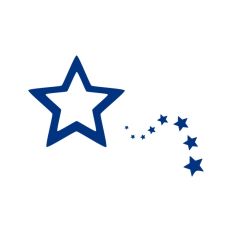 Star with Trail