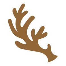 Reindeer Buck Stag Deer Antler Christmas Santa Sleigh