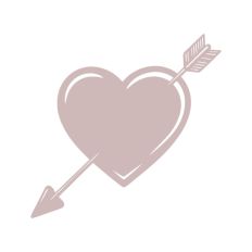 Arrow Heart Valentine's Day
