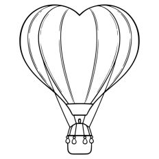 Heart Shaped Hot Air Balloon