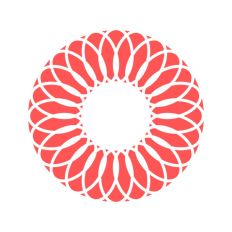 Flower Circle Border