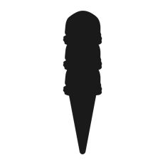 Three Scoop Ice Cream Cone