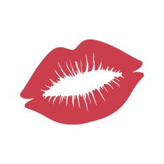 Lips Lipstick Stain Kiss Valentine's Day