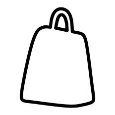 Shopping Bag Outline