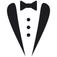 Tuxedo with Buttons