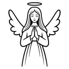 Angel Wings Halo Christmas Christian Jesus Religion Church