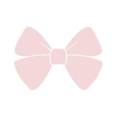 Pink Ribbon Bow Hair Girl Tied Knot
